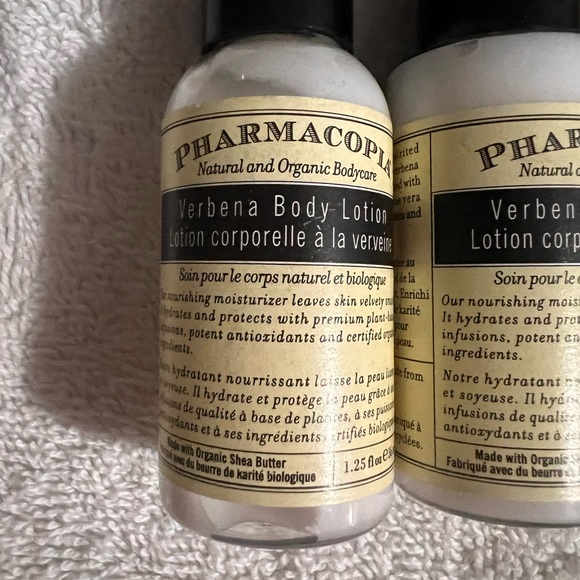 PHARMACOPIA TRAVEL TOILETRIES BUNDLE- 3 LOTIONS/ 1 HAIR CONDITIONER - Picture 2 of 5